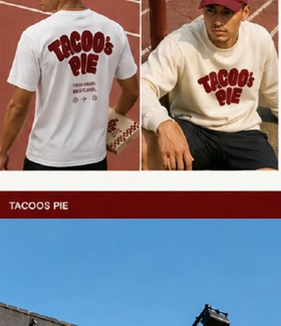 Tacoos Pie apparel